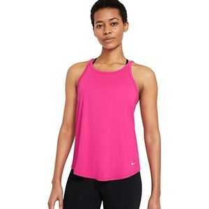 New - Nike Hot Pink Dri-Fit Athletic Tank with Subtle Swoosh